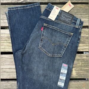 Levi's Men's Slim Jeans in Dark Indigo Wash